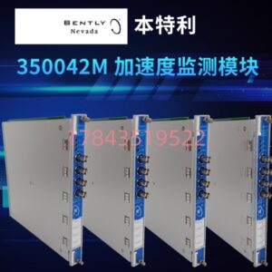 Bently Nevada 3500/42M | Proximitor Seismic Monitor 4通道 API670 机械保护