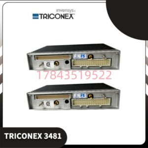 TRICONEX 3481 | 模拟量输入模块 16通道4-20mA SIL3 TMR冗余