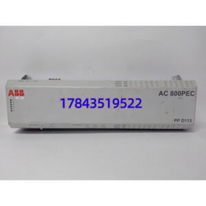 ABB 3BHE020455R0101 PPD103B101 | AC800PEC 电力电子控制器备件