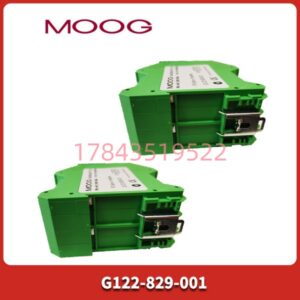 穆格 G122-829-001 | 24V 供电 比例积分控制 伺服阀驱动模块