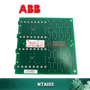 ABB NTAI05 模拟输入端子板 | 0.1%精度 2500V隔离 DCS系统备件