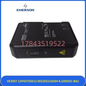 Emerson VE3007 KJ2005X1-BA1 | DeltaV高性能控制器 1500DST容量 冗余热备