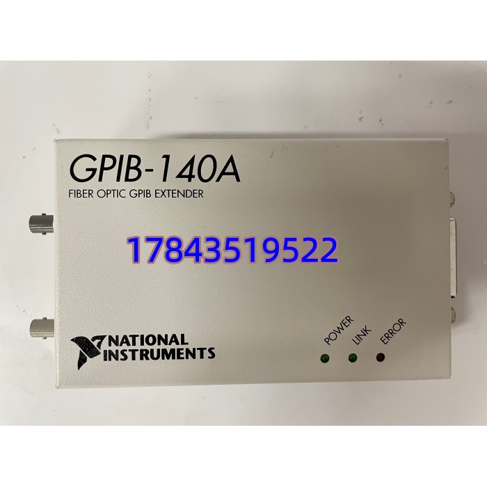 NI 186135F-31 | GPIB-140A 光纤扩展器 1km 传输 一年质保 - 图片 2