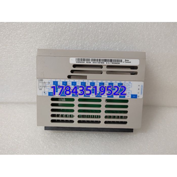采购 EMERSON 5X00502G01 | 正品授权 工业信号采集模块