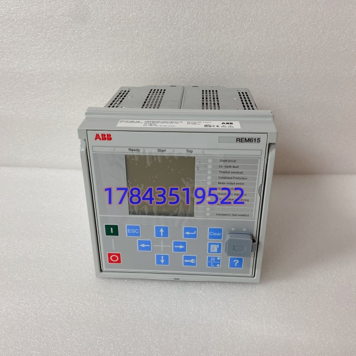 ABB REM615E_1G HBMBCAAJABC1BNN11G | 电机保护继电器 Relion615 系列
