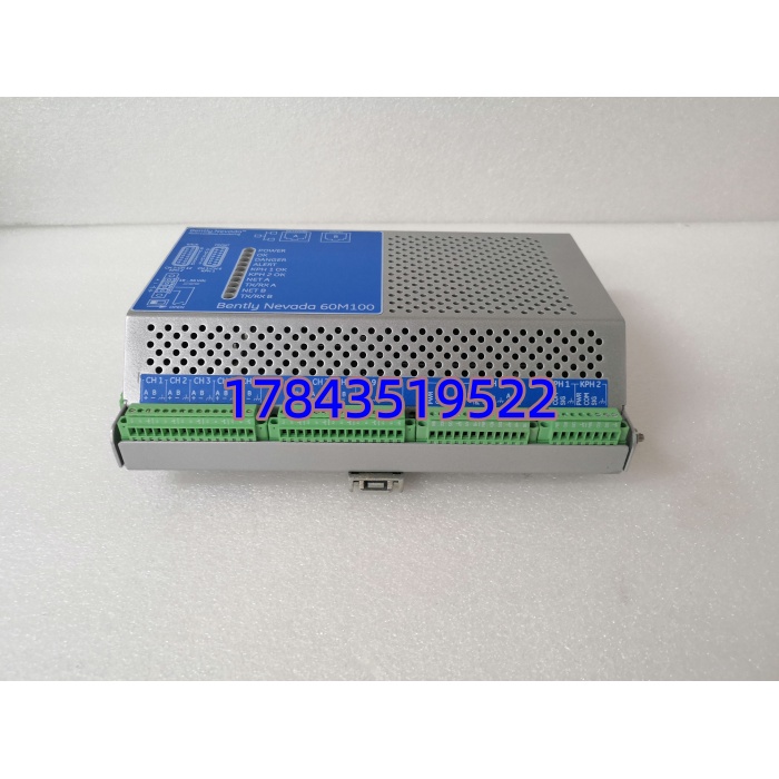 BENTLY NEVADA 60M100-00 | 旋转机械保护模块 原厂正品