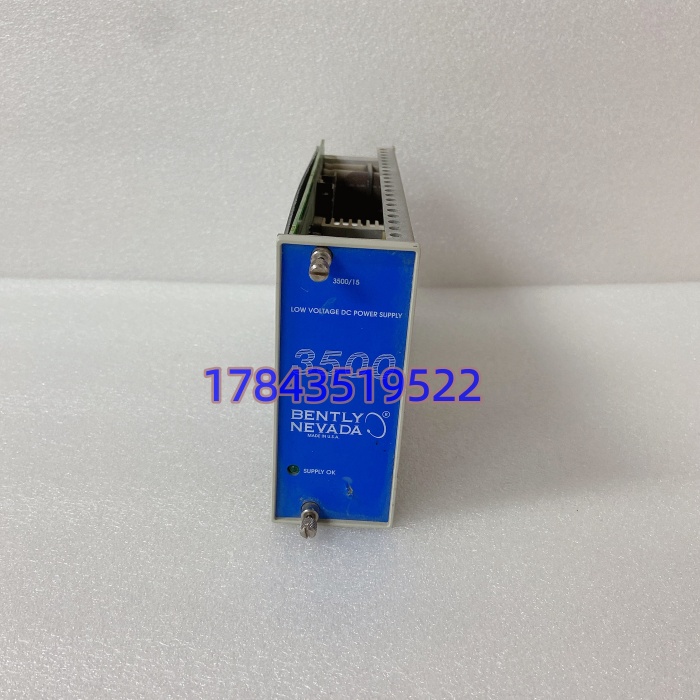 Bently Nevada 3500/15 133292-01 | 3500 系统电源模块 - 图片 2