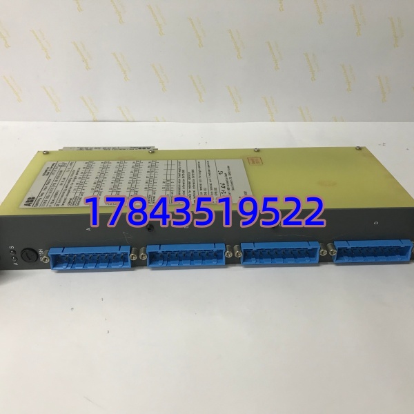 ABB 3BDH000741R1 CTI 21-P Ex | 本质安全模拟量输入模块 - 图片 4