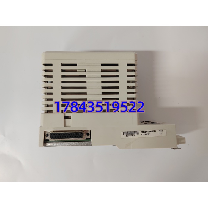 ABB CI855K01 | 3BSE018106R1 双网口冗余通讯卡件