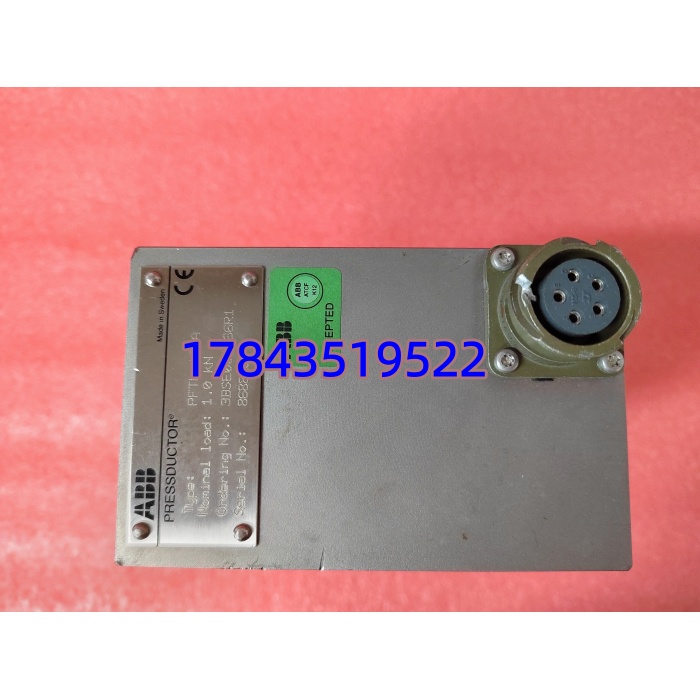 ABB PFTL101A 1.0KN | 适配卷材生产线 高精度测力传感器备件
