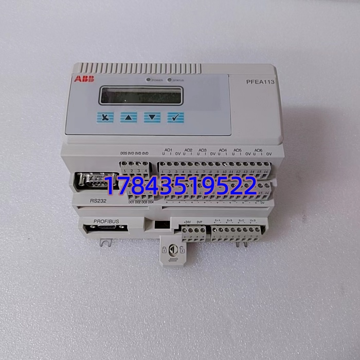 ABB PFEA113‑20 3BSE028144R0020 | 张力控制器 原装现货