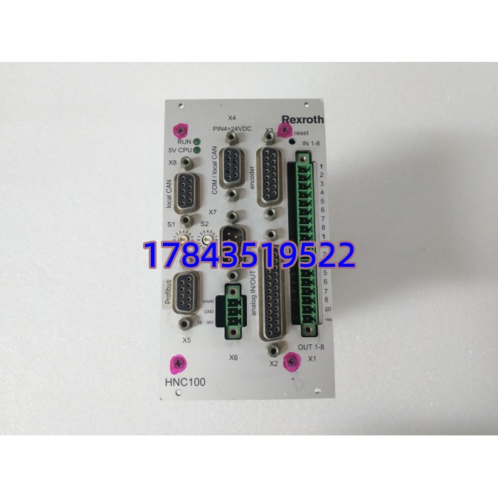Rexroth VT-HNC100-1-23 全新原装 | 高精度液压轴控 一年质保
