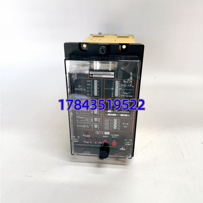 ALSTOM MCHN02D1AB0005A | 电力保护继电器 rack 安装