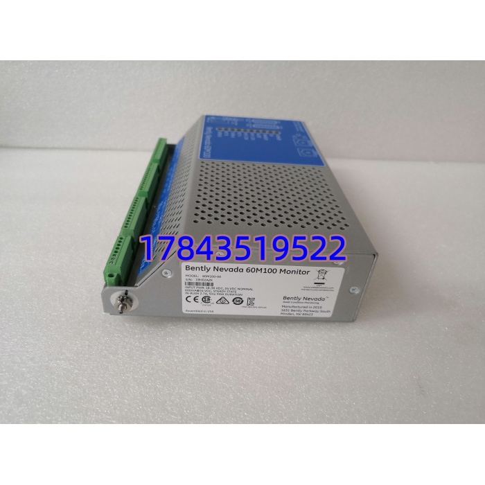 BENTLY NEVADA 60M100-00 | 旋转机械保护模块 原厂正品 - 图片 2