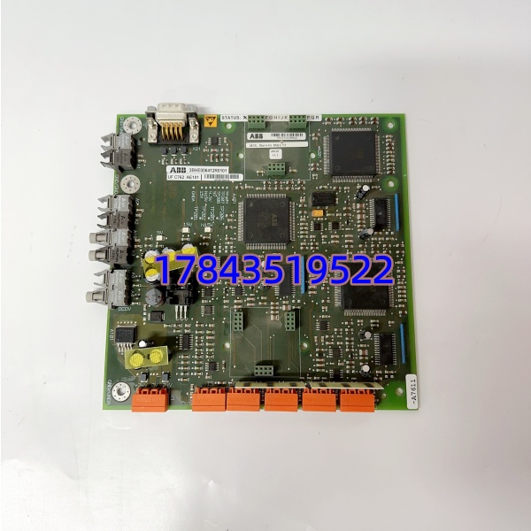 ABB 3BHE006412R0101 UFC762AE101 | 工业级通讯卡 热插拔