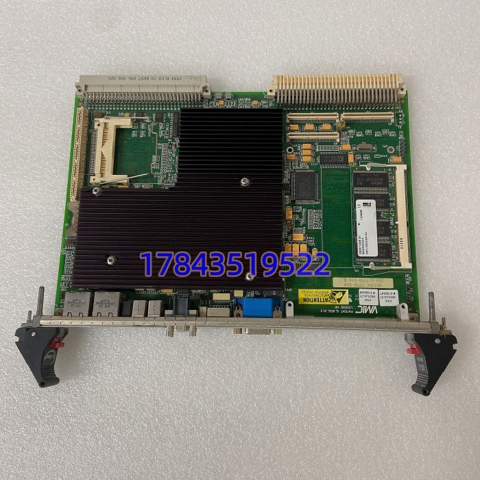 VMIVME-7750-834 | VME 总线单板计算机 工业主控板卡 现货