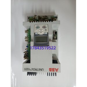 ABB UNITROL 1020 UNS0119A‑Z V1 3BHE030579R0003 | 发电机励磁控制器