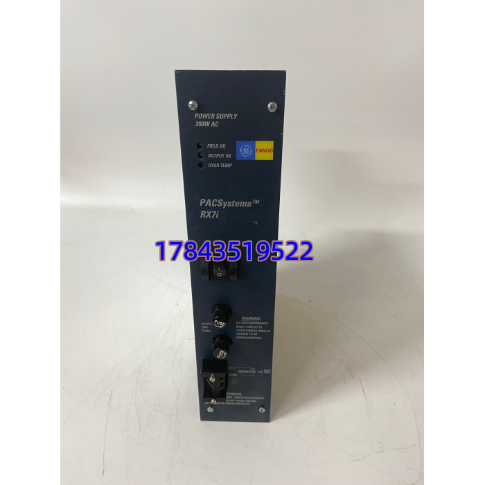 GE IC698PSA350D 全新原装 | PACSystem RX7i 背板电源 - 图片 4