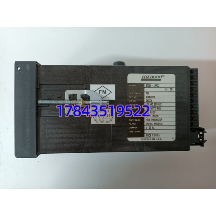 Foxboro 873EC-JIPFGZ | 电导率分析仪 873EC 系列 - 图片 2
