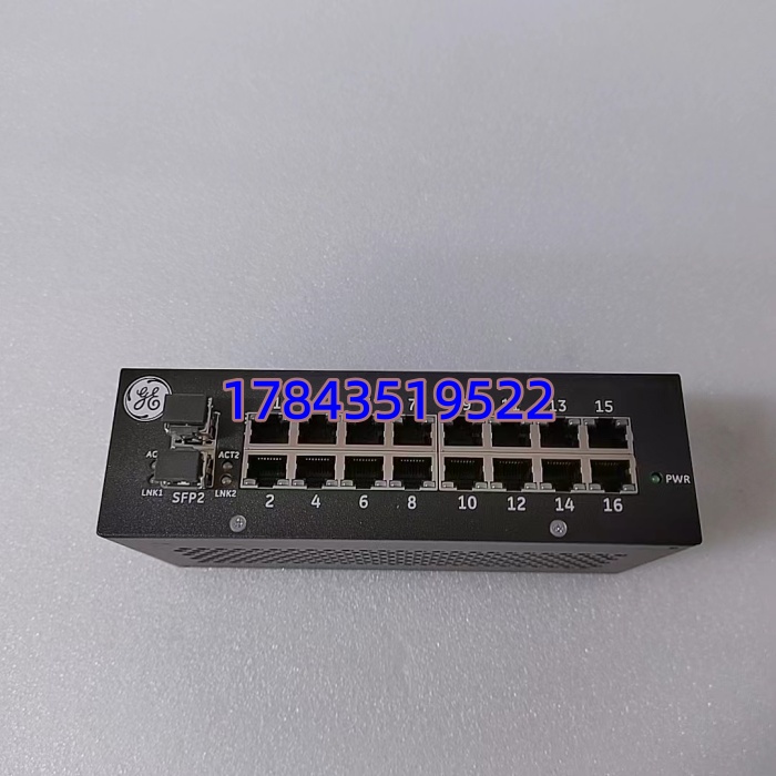 GE IS420ESWBH2A | 16 电口 2 光口 非托管交换机 冗余电源 - 图片 2