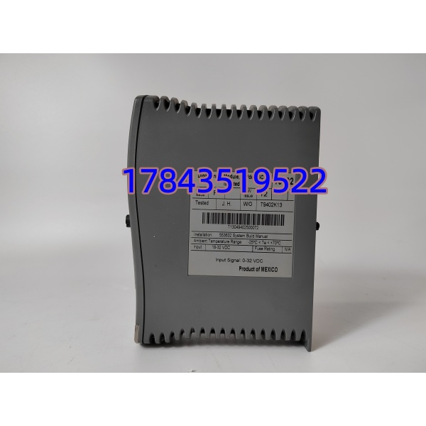 ICS TRIPLEX T9402 | T9100 系统三重冗余通讯处理器模块 现货库存