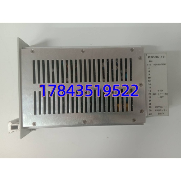 WESCON WES5302-111 GE Mark VI 机架式 ±12/-15V 工业电源模块 现货供应