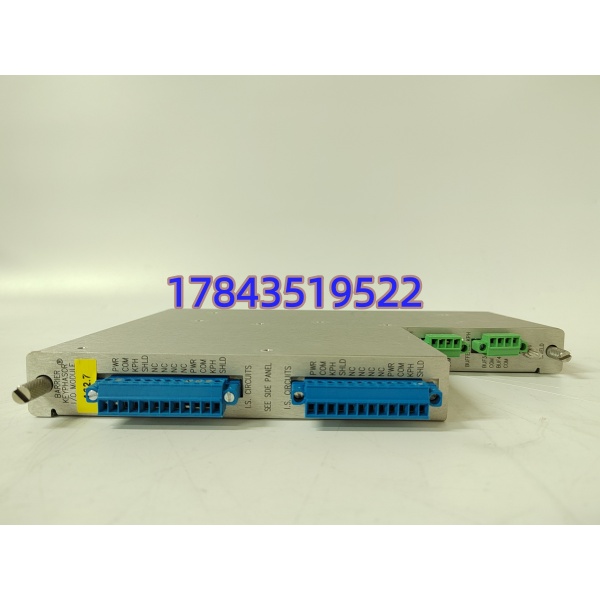 BENTLY 135473-01 | 3500/25 内置安全栅键相 I/O 后卡 现货备件 - 图片 4