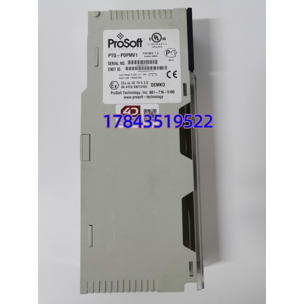 PROSOFT PTQ-PDPMV1 | 施耐德 Quantum PLC PROFIBUS DPV1 主站通讯模块 全新原装现货