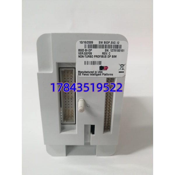 GE 8502-BI-DP 总线接口单元 | 最多挂载 24 块 8000 系列本安 I/O 卡 原厂替换件 - 图片 4