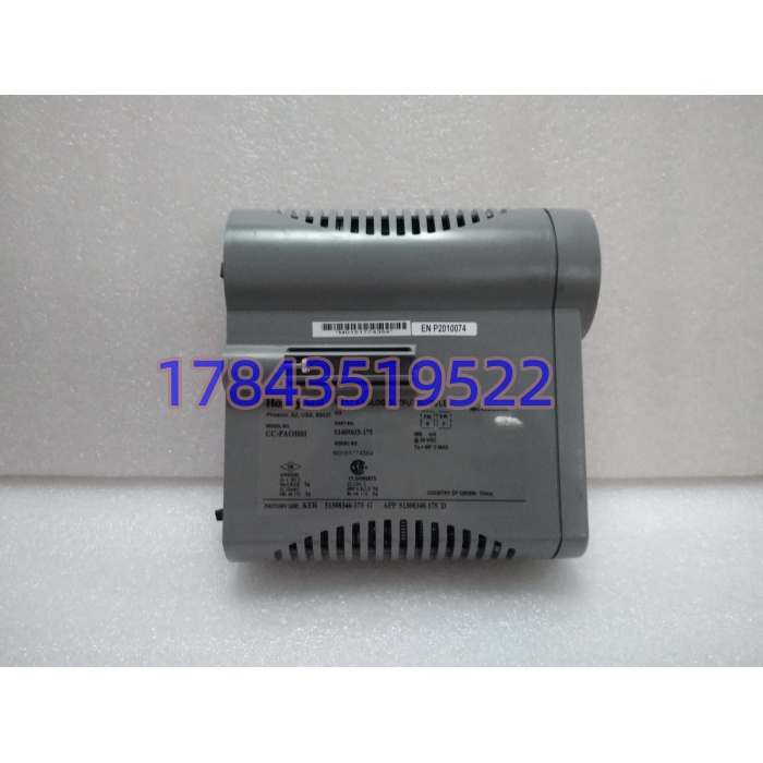 Honeywell CC-PAOH01 51405039-175 | Experion PKS C300 16 通道 HART 模拟量输出模块 - 图片 3