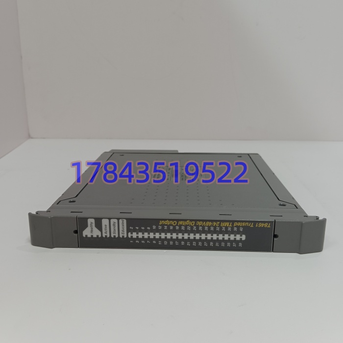 ICS TRIPLEX T8461C | Trusted TMR 40 通道 24/48V SIL3 数字输出模块