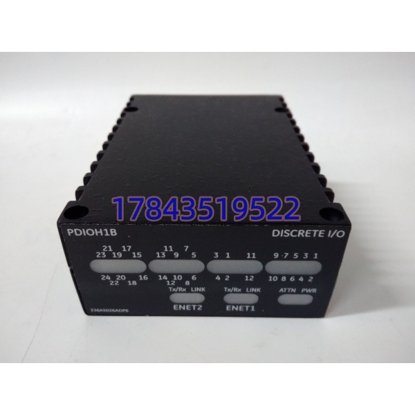 GE IS220PDIOH1B | 24 路输入 12 路继电器输出卡件