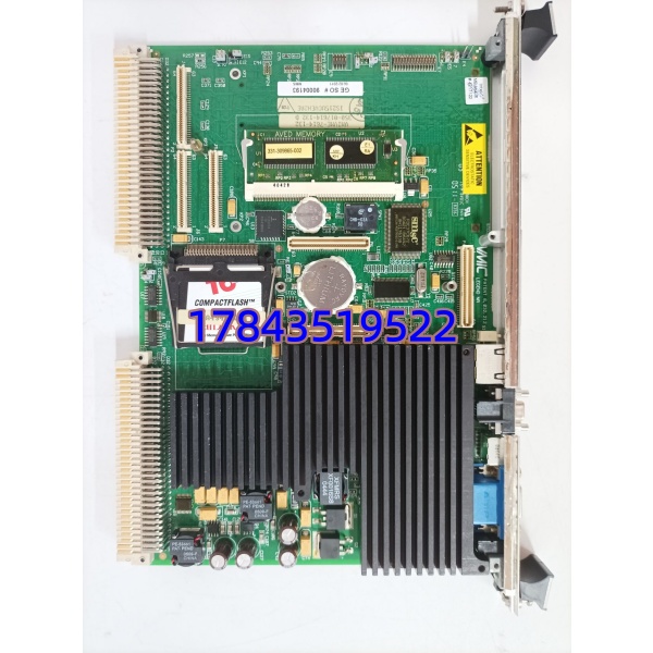 VMIVME-7614-132 IS215UCVEH2AE 300MHz Celeron QNX 实时控制器 火电联合循环机组备件 - 图片 3