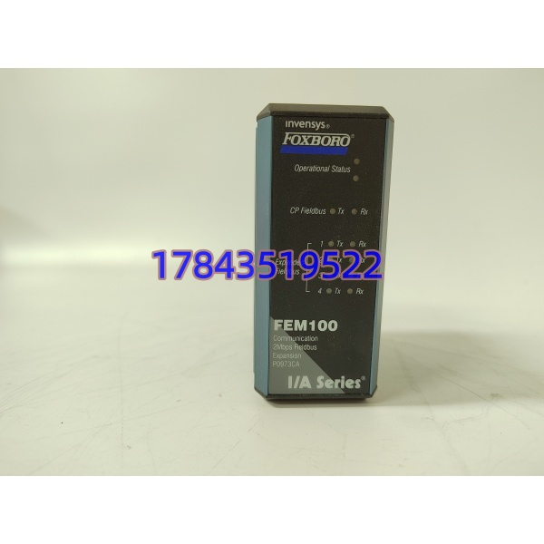 FOXBORO FEM100 P0973CA | Evo I/A 系列现场总线扩展模块 DCS 备件现货 - 图片 4