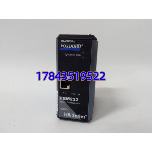 Foxboro FBM232 P0926GW | 以太网集成 FBM 卡