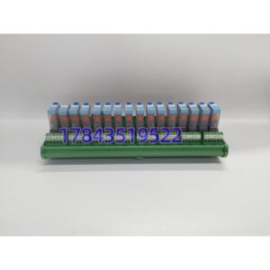 R-S108V01-16-24VDC-C10-1 | 内置继电器隔离输出端子板 工控信号转接板