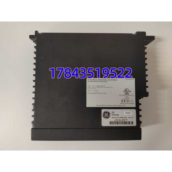 GE IS420UCSBH4A | Mark VIe UCSB 涡轮主控控制器 全新现货供应 - 图片 4