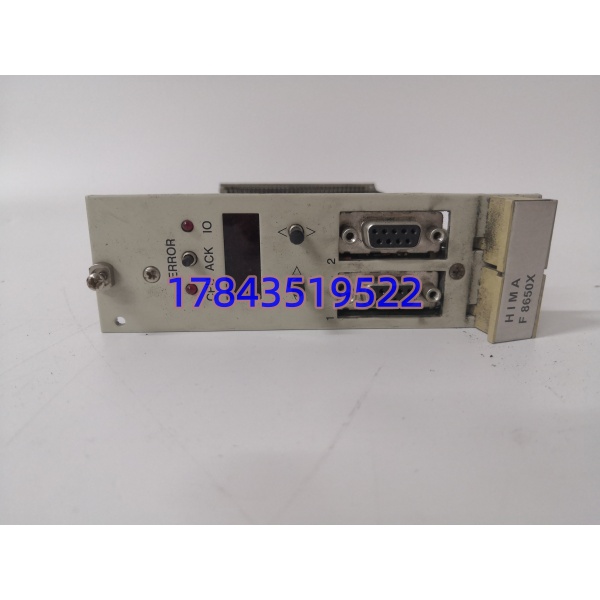 黑马 F8627X | SIL3 安全系统 RJ45 通讯卡 ELOP II 调试专用备件 - 图片 2