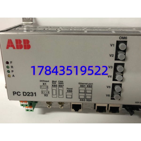 ABB PCD231B | UNITROL6000 同步发电机励磁通讯处理板 - 图片 2