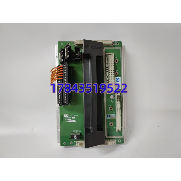 TRICONEX 2481 | Tricon 3481 模拟量输出模块配套端子底座 现货库存