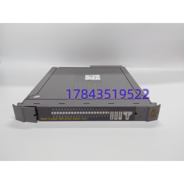 ICS TRIPLEX T8403 | Trusted TMR 40 通道 24V 数字输入 SIL3 模块