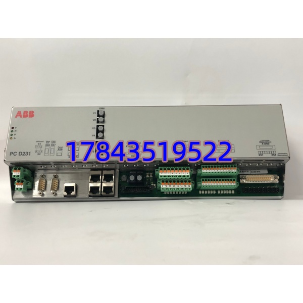 ABB PCD231B | UNITROL6000 同步发电机励磁通讯处理板