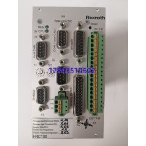 力士乐 R900958999 VT-HNC100-1-23W-08-P-0 | 电液伺服闭环运动控制单元