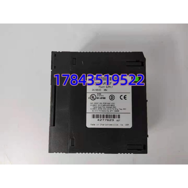 GE IC693PWR322F 全新原装 | 90-30 机架左侧专用供电模件 - 图片 3