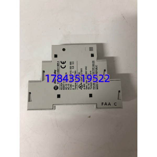 Allen‑Bradley 140A-C-ASA11A 原厂附件 | 140MT 接触器配套触点库存备件