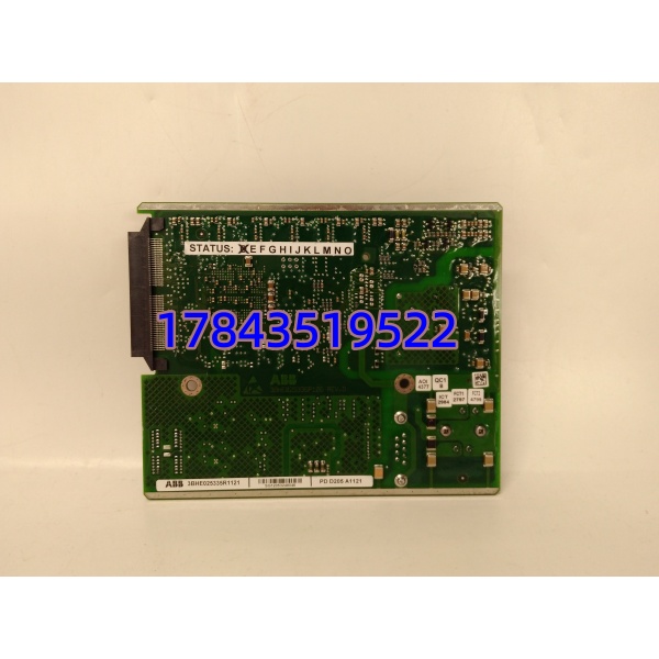 ABB PDD205A1121 3BHE025335R1121 3BHE025336P201 | UNITROL 励磁配套板卡 - 图片 3