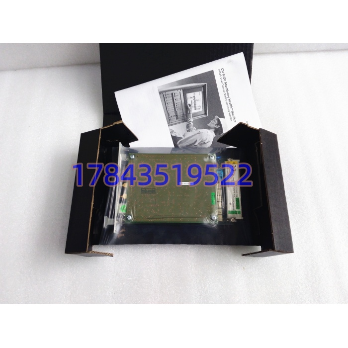 Emerson AMS6500 A6220 | DIN 欧式 3U 机架振动位移采集卡