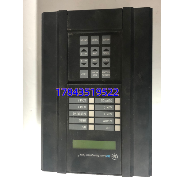 GE Multilin 369-HI-0-M-0-0-0 | 标准型电机管理继电器