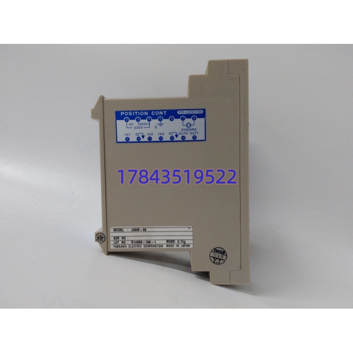 安川 JGSM-06 73051-00060 | 老式机架位置控制模块 - 图片 4