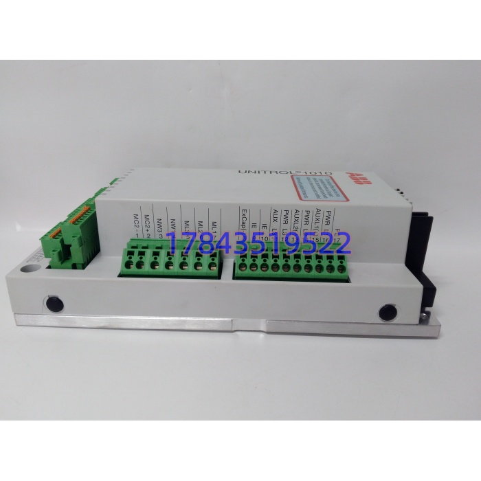 ABB UNITROL 1010 3BHE035301R1002 | 数字励磁调节器